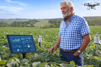 A gestão agrícola inteligente mostra como produzir mais com sustentabilidade e precisão, comenta Aldo Vendramin.