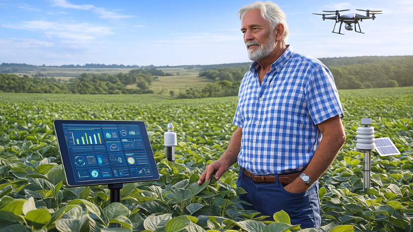 A gestão agrícola inteligente mostra como produzir mais com sustentabilidade e precisão, comenta Aldo Vendramin.
