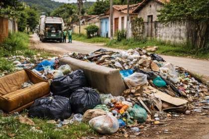 Descarte irregular de resíduos pressiona coleta urbana e expõe desafios ambientais em Porangaba