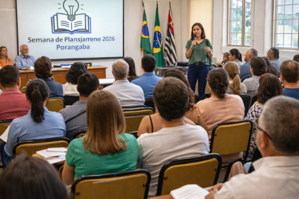 Semana de Planejamento 2026 fortalece educação e impulsiona inovação pedagógica em Porangaba